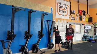 Crossfit Pistoia Skierg Review in italiano [upl. by Rramaj]