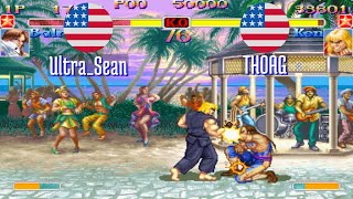 FT5 ssf2xjr1 UltraSean US vs THOAG US Super SF II X ssf2x ssf2 Fightcade Sep 24 [upl. by Cutcliffe561]