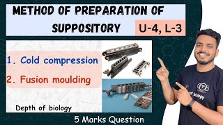 method of preparation of suppositories  suppositories preparation  pharmacy with sg sir sgsir [upl. by Roy979]