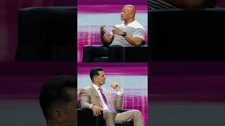 The Rocks First Meeting with Vince McMahon [upl. by Ilrahs]