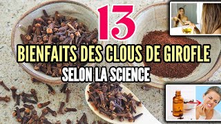 13 bienfaits des clous de girofle selon la science [upl. by Anyela757]