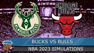 Milwaukee Bucks vs Chicago Bulls  NBA Today 11132023 Full Game Highlights NBA 2K24 Sim [upl. by Kcuhc]