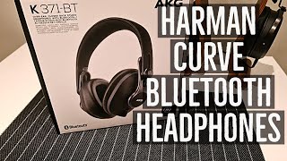 AKG K371BT Bluetooth Headphones Unboxing [upl. by Limaa]