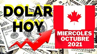 Dólar Canadiense hoy en casas de cambio  Cotización Dólar canadiense  Dolar hoy Canadá [upl. by Arda]