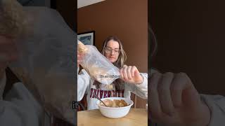 Dietitian Reviews Viral Peanut Butter Bowl🥣 guthealth viralrecipes ibs viral recovery recipe [upl. by Agostino]