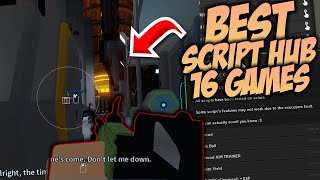 Roblox Best Script Hack Hub Pastebin Script 16 GAMES NO ADS  Solara support 04052024 [upl. by Assiral]