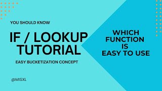 Excel Nested IF and Lookup FunctionWhich is easy to use for bucketizationHindi Tutorial [upl. by Anahsirk]