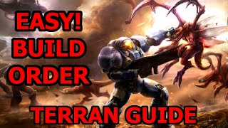 Learn to macro like a pro  Beginner Terran Build Order Guide 2024 [upl. by Mordy]