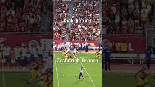 Zachariah Branch Kick Return shorts short usc [upl. by Assila]