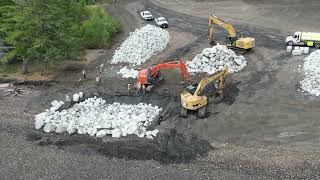 Union Bay Coal Hill remediation Aug 14 2024 [upl. by Razatlab640]