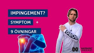 Impingement Symptom Och 9 Övningar Som Hjälper Dig [upl. by Claiborn]