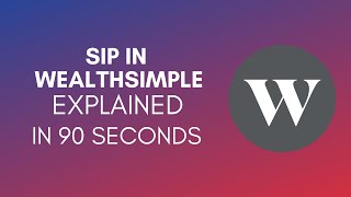 How To Do SIP In Wealthsimple 2024 [upl. by Esinereb]