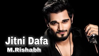 Jitni Dafa  Yassar Dessai  Unplugged Karaoke  MRishabh  Karaoke Beats  Lyrical Video [upl. by Norra534]