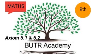 Axiom 61amp62linear pair axiomlines and angles basicclass 9th maths [upl. by Ocirderf]