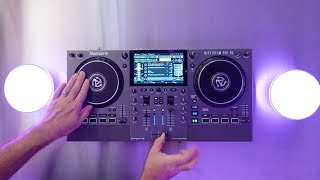 Scratching on the Numark Mixstream Pro Go with Philips Hue Go BatteryPowered Lights [upl. by Cinelli]