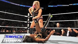 Naomi vs Natalya SmackDown February 26 2015 [upl. by Royal422]