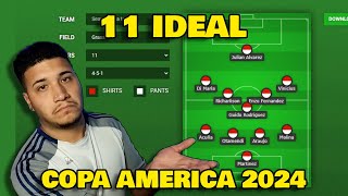 MEJOR 11 DE AMERICA  COPA AMERICA 2024 [upl. by Earle]