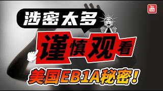 拆解100多个成功案例后，我终于找到了美国EB1A杰出人才移民获批率的秘密！ [upl. by Nirrek]