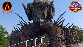 Wicker Man Off Ride POV  Alton Towers [upl. by Joscelin]