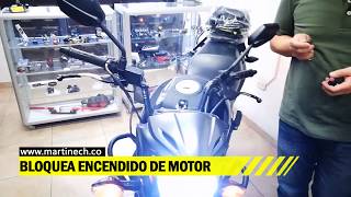 Alarma de Proximidad Alejamiento para Moto como funciona Smart Martinech [upl. by Ahsenit]