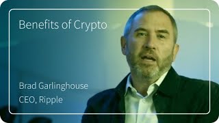 Ripple CEO Brad Garlinghouse Explains Benefits of Crypto [upl. by Alleen]