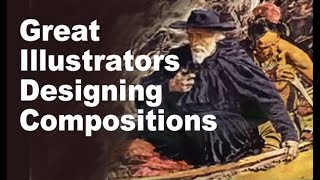 Famous Artists Schools Textbooks how the great illustrators designed their compositions [upl. by Nivej]