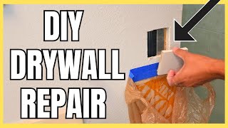 Ultimate Guide to Fixing Holes in Drywall Simple Repair Techniques [upl. by Petula]