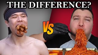 How Matt Stonie stays thin compared to Nikocado Avocado THE DIFFERENCE [upl. by Bez]