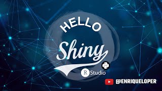 Primera app de R Shiny en 5 MINUTOS con RStudio [upl. by Tenay992]