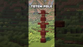 Craft a Unique Totem Pole in Minecraft 120 with Ancient Pots 🗿 [upl. by Lazar]