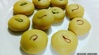 Roasted Chana Dal Peda  No Fire  No Cooking Instant Peda Recipe  Diwali Recipe  Sabas Kitchen [upl. by Downey737]