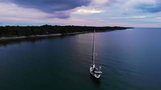 Sandbanks Provincial Park ON Canada  Drone Video [upl. by Agnot]