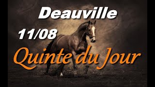 PRONOSTIC PMU QUINTE DU JOUR DIMANCHE 11 AOUT 2024 [upl. by Doak]