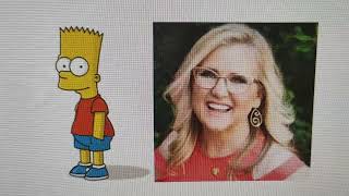 The Simpsons English voice actors Original Evolution Homer Marge Bart amp Lisa [upl. by Nitsej398]