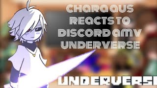 chara aus reacts to discord amv underverse [upl. by Nerb]