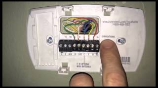 How To Install A Thermostat  Quick and Easy [upl. by Cranford]