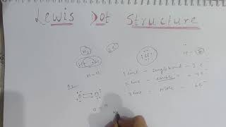 Trick To Draw Lewis Dot Structure Lewis Dot Structure Chemical Bonding Class11 In 5 Minutes [upl. by Hurwitz]