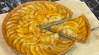 RECETTE DÉTAILLÉE DE LA TARTE AUX POMMES 🍏 100 maison 🍎 Deli Cuisine [upl. by Alboran]