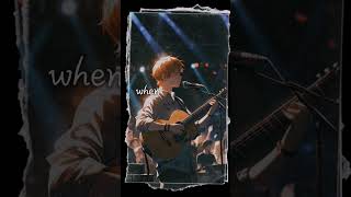 best of Ed Sheeran  Supermarket flowers edsheeran music lifeislikea lyrics [upl. by Paryavi712]