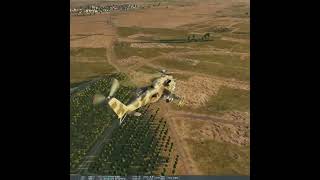 DCS shorts  Steel in his Mi24P Hind enroute Part 2 [upl. by Acirred501]