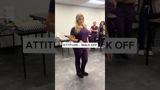 Student estheticians ATTITUDE… WALK OFF [upl. by Bohrer]