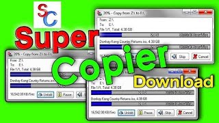 How to Install Super Copier on Windows 10 [upl. by Rehtaeh842]