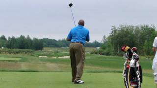 Charles Barkley and the smoothest golf swing ever [upl. by Susejedairam]