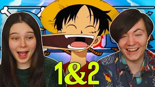 First Time Watching One Piece Anime 👒 One Piece Ep 1 amp 2 REACTION amp REVIEW [upl. by Daniyal953]