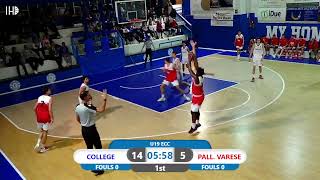 U19 ecc College  Pall Varese [upl. by Analak]