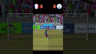 France vs Argentina best penalty match highlights efootballmobile shortvideo efootball2024 [upl. by Sidon541]