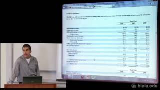 James Webb How to Read a Financial Statement Crowell School of Business [upl. by Anoy]