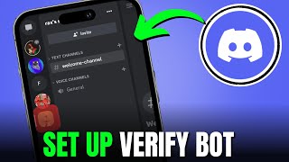 How to set up verify bot on Discord [upl. by Elag]