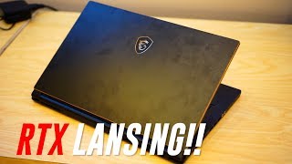 Laptop RTX Ga Harus Tebel  HandsOn MSI GS65 amp GS75 Stealth [upl. by Indira]