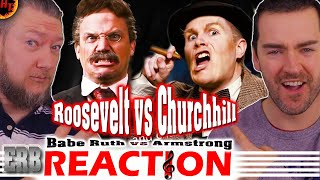 Theodore Roosevelt vs Winston Churchill REACTION  Epic Rap Battles of History  ERB [upl. by Charyl]